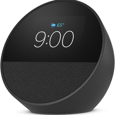 Amazon Echo Spot 2024 con pantalla táctil, sonido vibrante y Alexa Profile Picture
