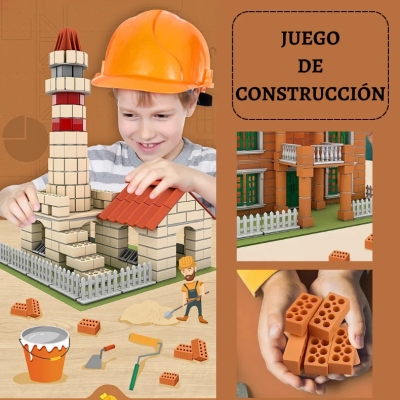 Juego de construcción educativo kit bloques de construcción mini arquitectura Profile Picture