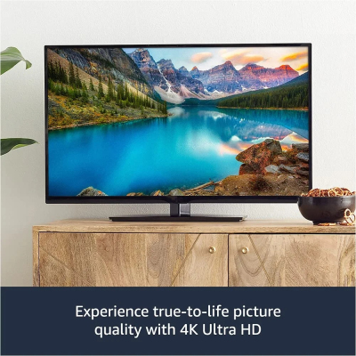 ADAPTADOR AMAZON FIRE TV STICK 4K CON ALEXA VOICE REMOTE CONTROLER DOLVY VISION NEGRO