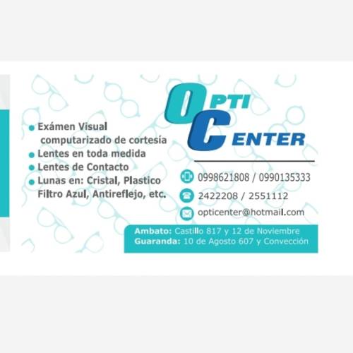 Óptica OptiCenter Profile Picture