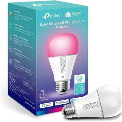 Bombilla LED regulable inteligente Kasa - 1000 lúmenes/60 W Google y Alexa Profile Picture