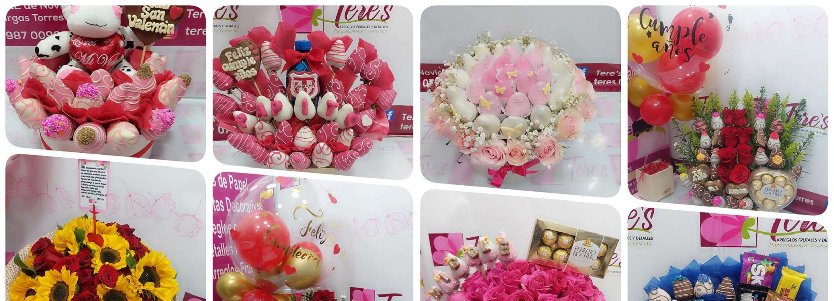 Tere's flores y detalles Cover Image