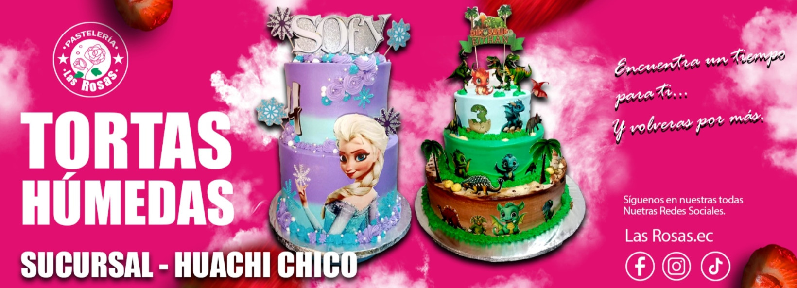 LAS ROSAS Pastelería Cover Image