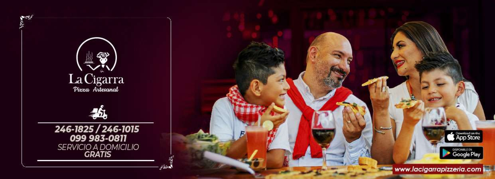 La Cigarra - Pizza Artesanal Cover Image