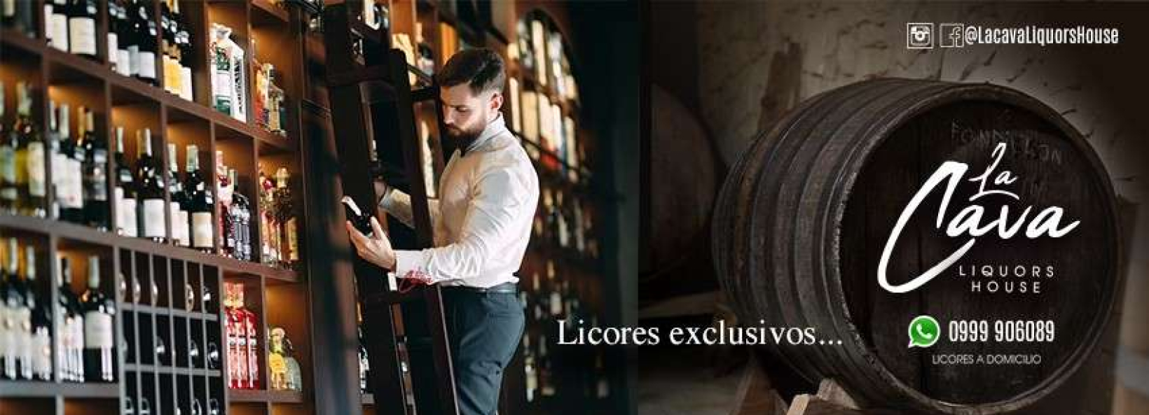 Licores - La Cava Liquors House Cover Image