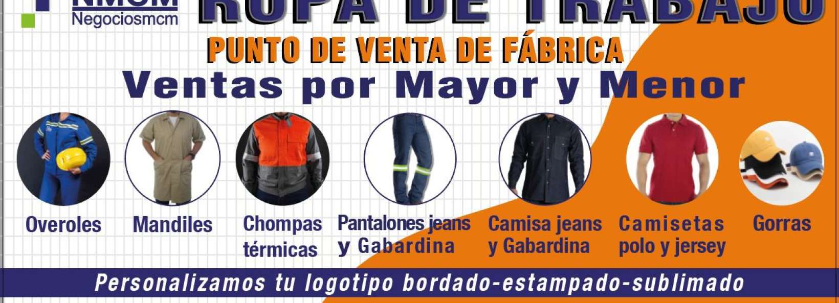 Negocios MCM Ropa de Trabajo Cover Image