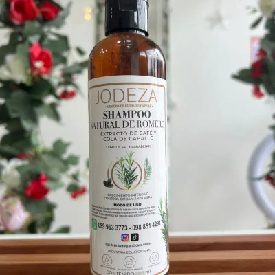 SHAMPOO ROMERO, COLA DE CABALLO Y CAFE Y EXTRACTO DE JENGIBRE 250ml Profile Picture