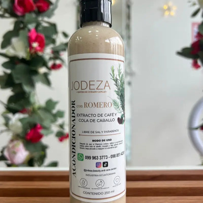 ACONDICIONADOR Y TRATAMIENTO DE ROMERO CON ACEITE DE ALMENDRAS 250ml