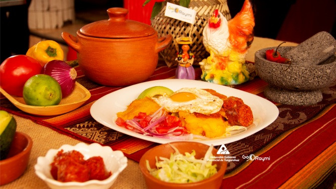 plato tipico yapingacho ambate&ntilde;o feria gastronomica ambato 2026
